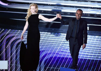 Nicole Kidman a Sanremo