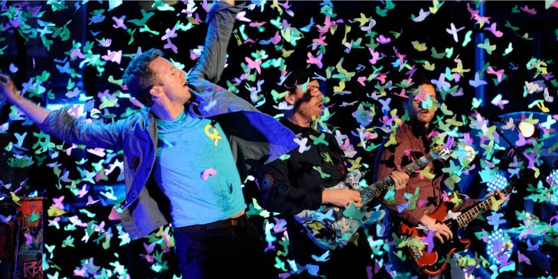 Chris Martin e i Coldplay 
