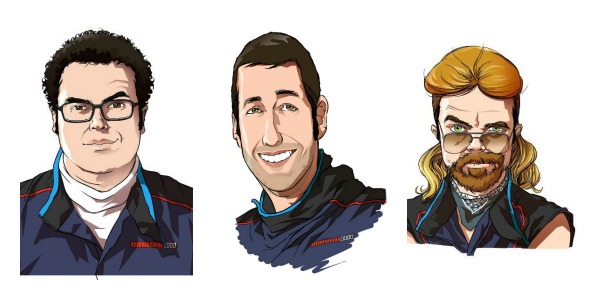 Pixels-cast