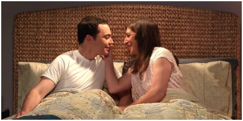 The Big Bang Theory 9x11 sheldon amy sex