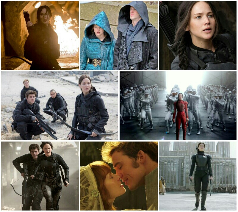Hunger games collage