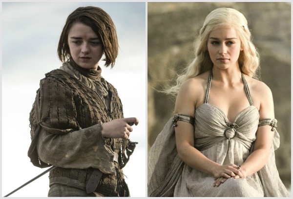 daenerys e arya