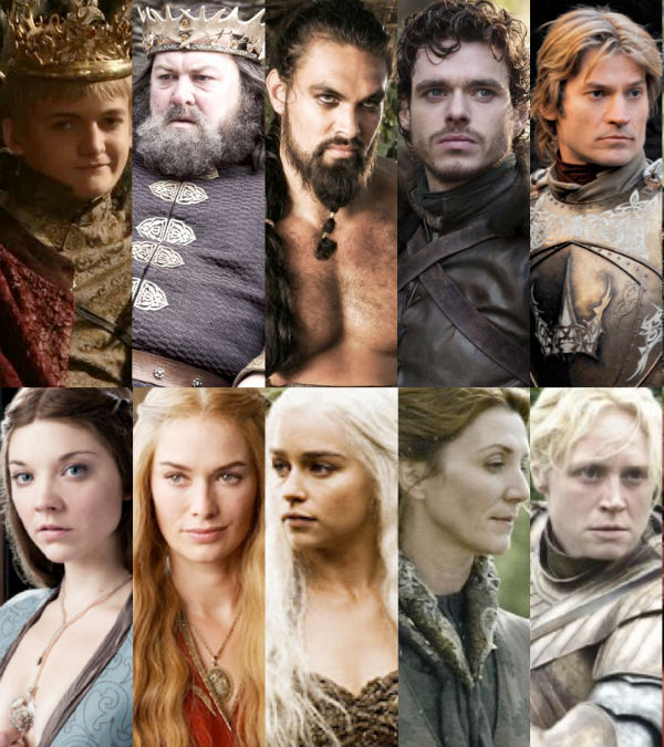 games of trones personaggi