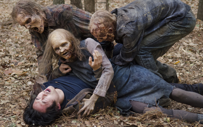 glenn muore the walking dead