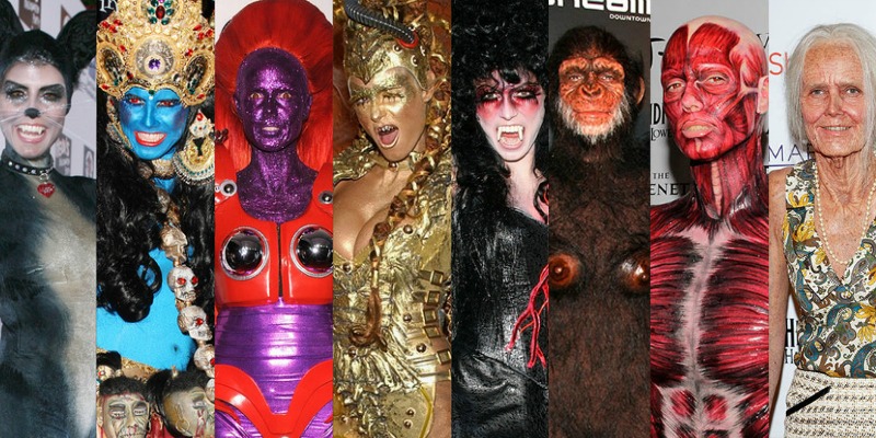 heidi klum ad halloween costumi