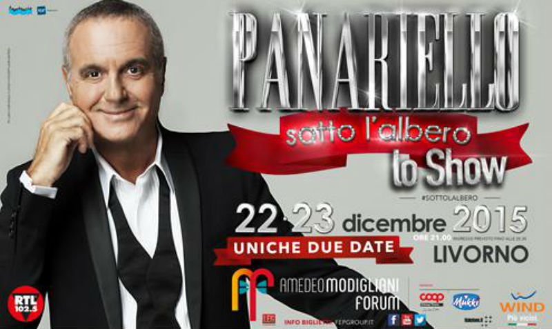 panariello sotto l'albero lo show