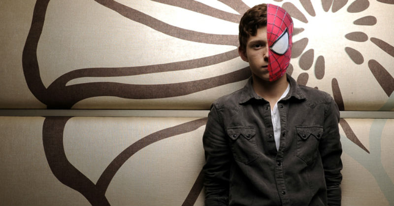 tom holland spiderman