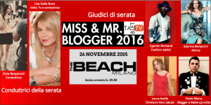 Miss and Mr Blogger Video Evento Live Prima tappa