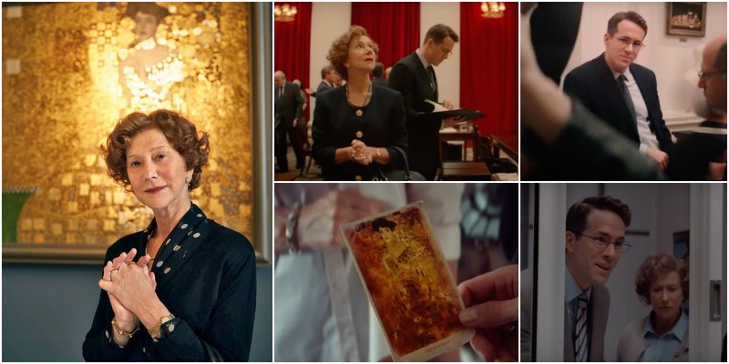 woman in gold scene