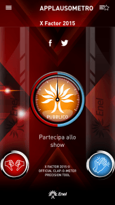 App x factor 2015 applausometro