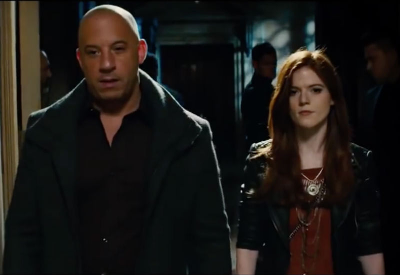 Vin Diesel Rose Leslie