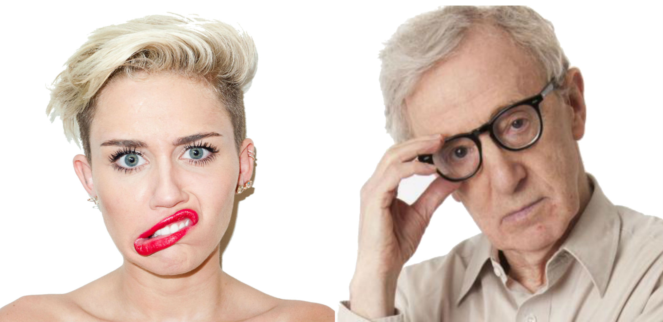 miley cyrus e woody allen